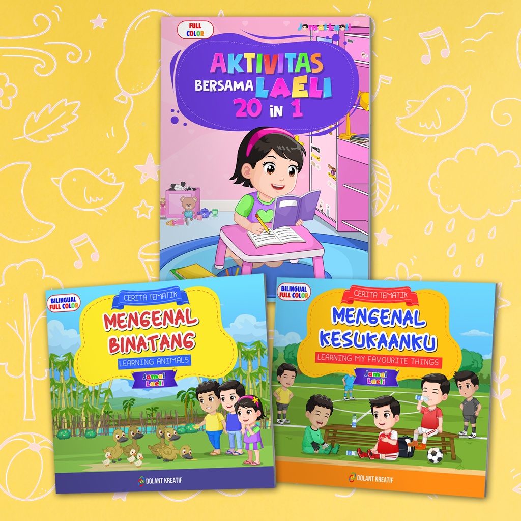 Paket Jamal Laeli Series Ceria 1 - Buku Jamal Laeli