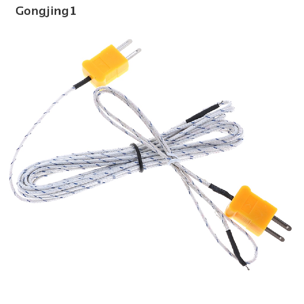 Gongjing1 1PC Kabel probe thermocouple Tipe K sensor Suhu 0.5 / 4m