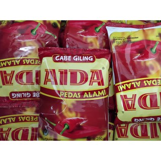 Cabai bubuk Aida 250 gr pedes ngehe | Shopee Indonesia