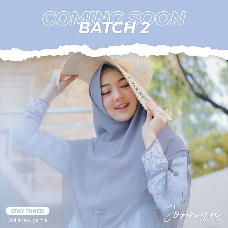 soraya series by dienna ready stoc dress only
