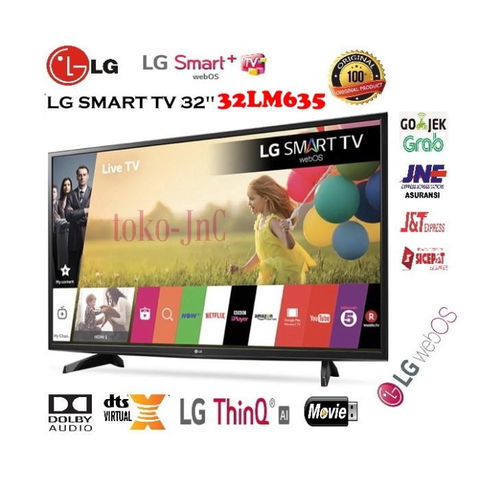Televi | Smart Tv 32 Inch Lg 32Lm630 - Digital Tv Garansi Resmi Lg