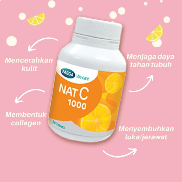 NAT C 1000mg [30 Tablet] Original