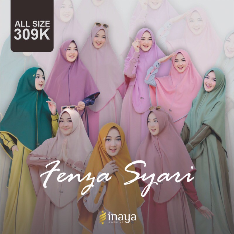•GAMIS SYARI SERI FENZA SYARI BY INAYA •