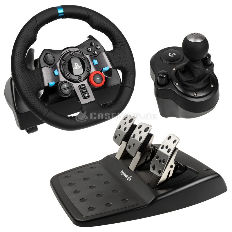 DRIVING FORCE LOGITECH G29 RACING WHEEL + BUNDLE SHIFTER - GARANSI RESMI