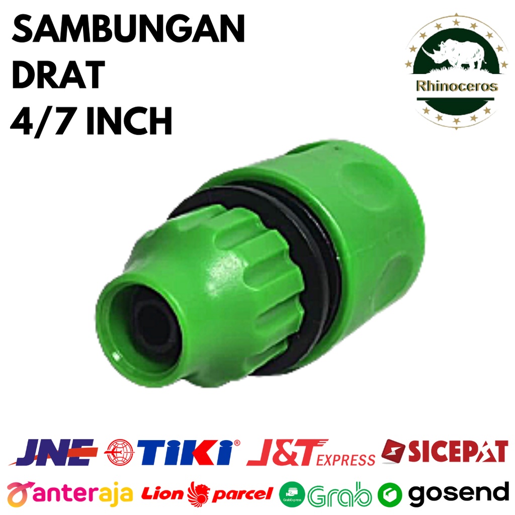 Sambungan Selang Air 4/7 Inch Quick Release Sambungan Slang Konektor