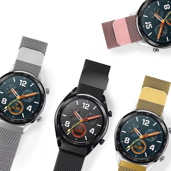 TALI JAM HUAWEI GT / GT2 42mm MILANESE MAGNETIK LOOP STRAP SMARTWATCH