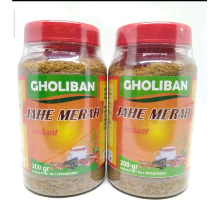 

Jahe Merah Instan Gholiban 200gr (Anti Virus)