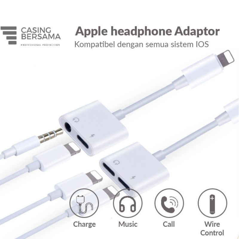 phone Adapter Untuk 3.5mm 4in1 dan 3in1