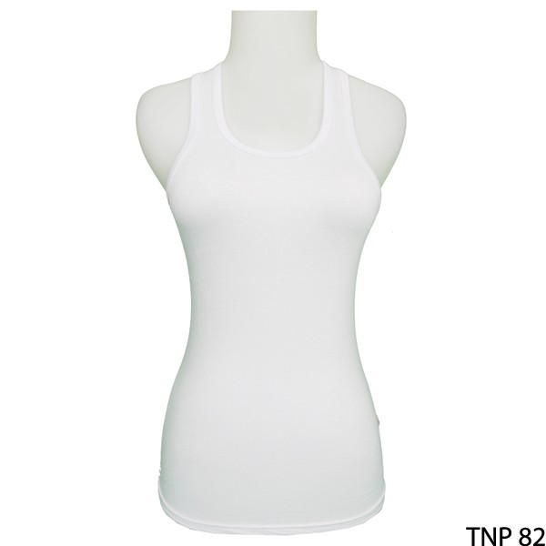 Tank Top Putih Spandek Putih – TNP 82