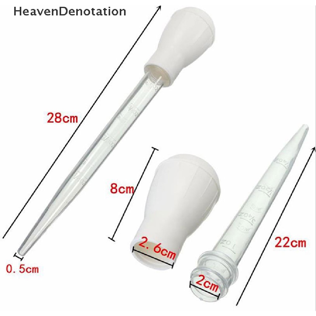 [HeavenDenotation] Chicken Turkey Poultry BBQ Drip Tube Syringe Tube Pipe Pipette Oil Dropper Tool