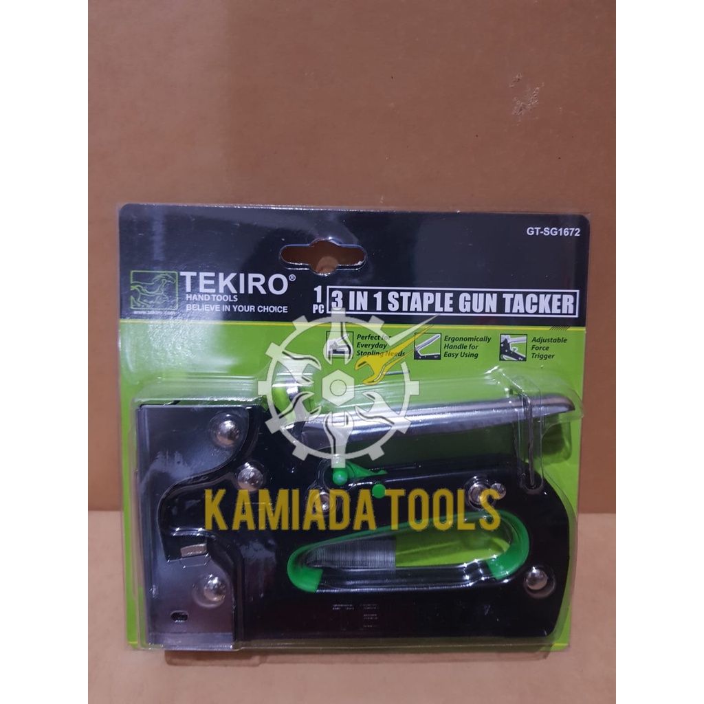 

Hekter Tembak Tekiro / Staples Tembak TEKIRO 3 in 1 GT-SG1672