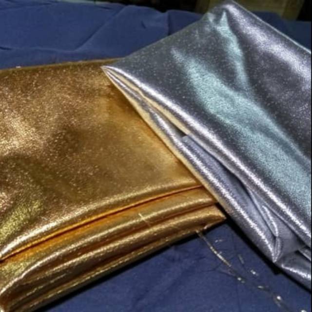 Kain lame emas perak