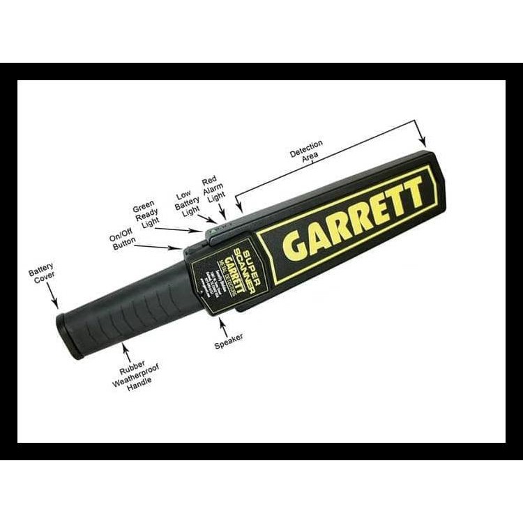 METAL DETECTOR / GARRET METAL DETECTOR SUPER SCANNER METAL DETECTOR KODE 413