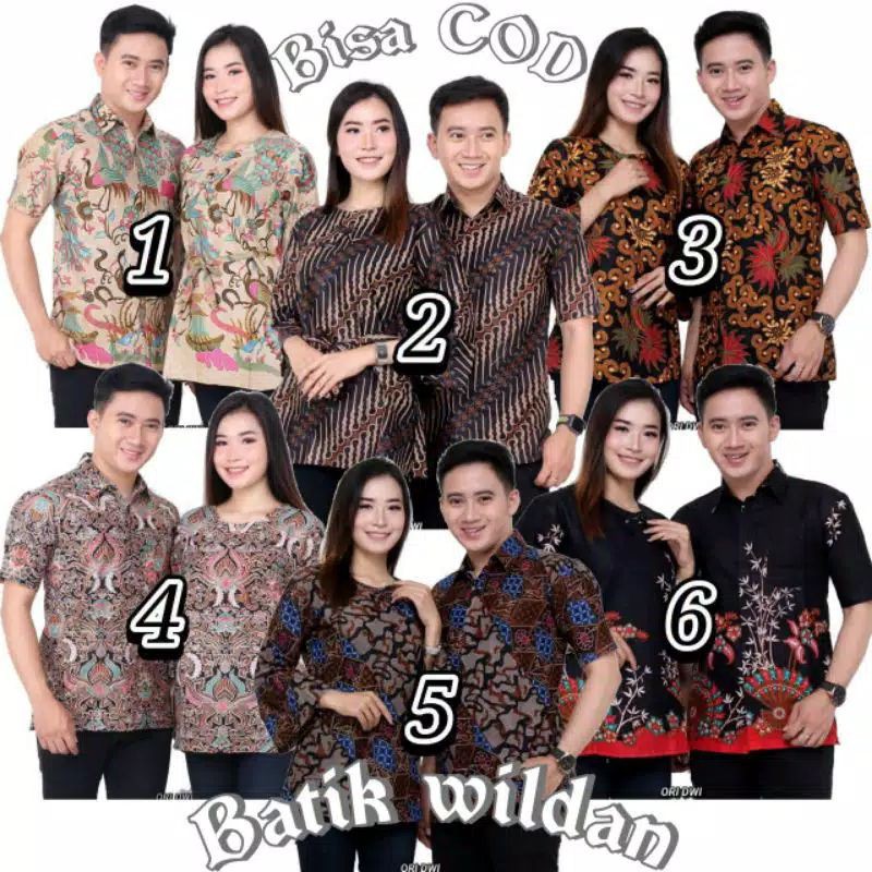 PROMO BIG SALE BATIK COUPLE PRIA WANITA TERMURAH DI SHOPEE