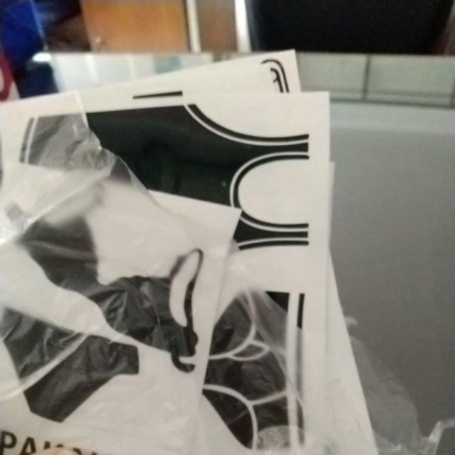 Stiker Nama Boxer Cabinet Rak Laci Sticker Custom Tag Lemari Pakaian