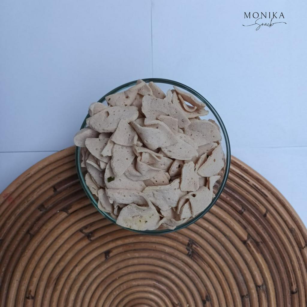 

Monika Snacks - Basreng Original Renyah Daun Jeruk Basreng Pedas Manis