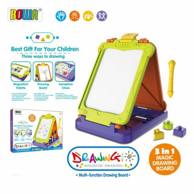 

3 in 1 Magic drawing board