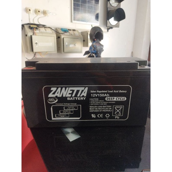 Baterai VRLA  Gell 12V 150AH Zanetta