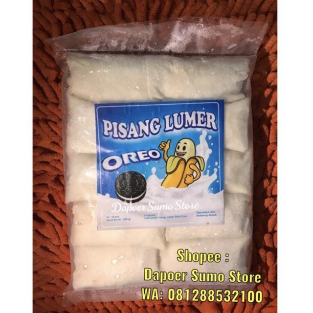 

Pisang Lumer Oreo Isi 10