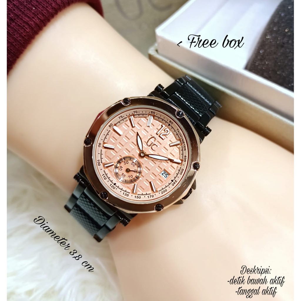 JAM TANGAN WANITA/ JAM TANGAN CEWEK/ JAM TANGAN CEWEK/ JAM GC NEW ATX831