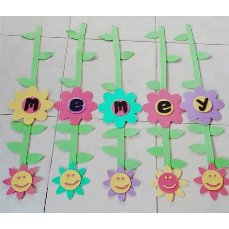 

1 helai Hiasan Pintu Kamar Anak//Hiasan Gantung//Hiasan Nama//Hiasan Busa Hati