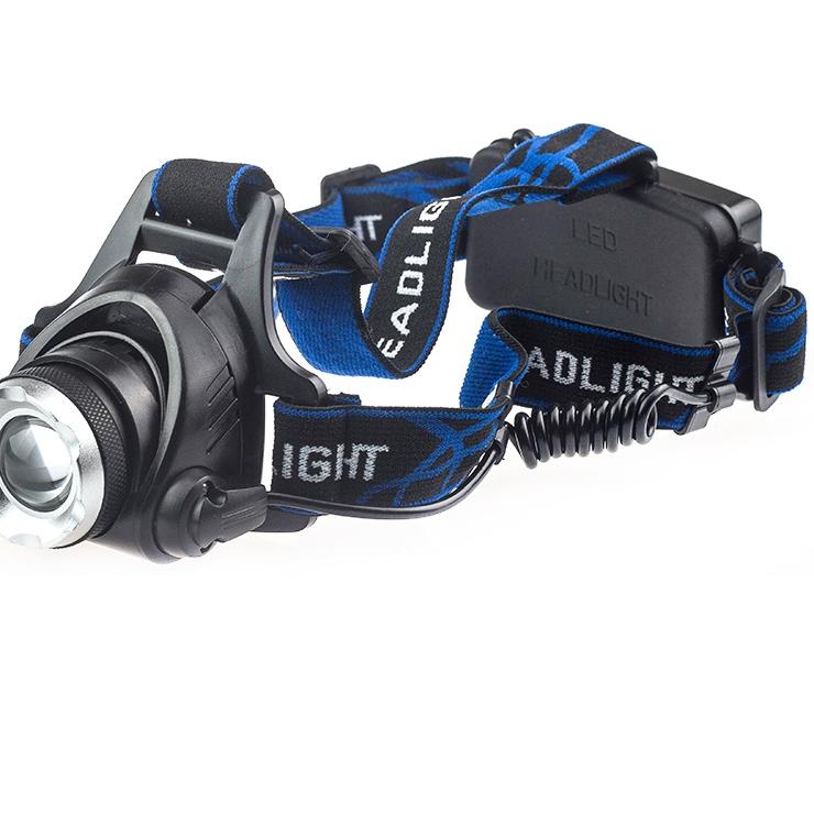 (PALING DIMINATI) Senter Kepala Super Terang LED Yang Dapat Diisi Ulang Lampu Kerja Penangkap Kalaje