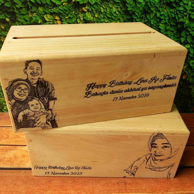Tissue box kayu/ box tissue/ tempat tissue