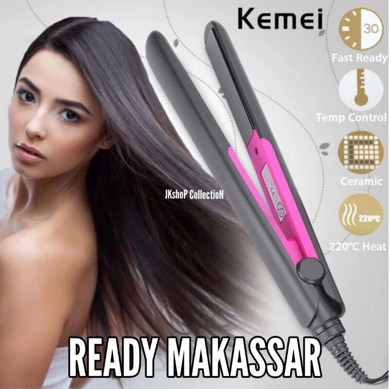 Catok Rambut ORIGINAL  KEMEI KM-2131 / PROFESIONAL HAIR IRON