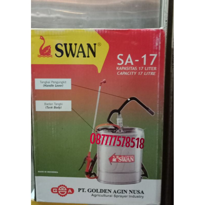 Sprayer  Swan SA 17 / Sprayer Swan 17L