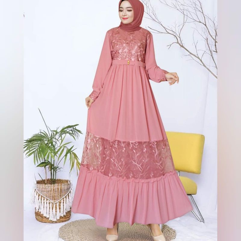 GAMIS MALAYSIA CERUTYBABYDOLL TERBARU 2022/MARYA DRESS KONDANGAN/GAMIA SERAGAM/GAMIS PESTA/GAMIS BRU