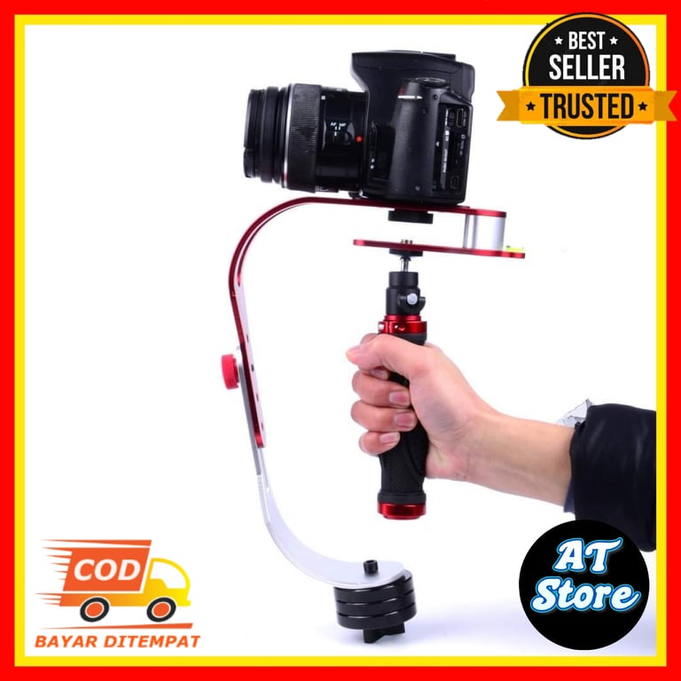 [ORIGINAL 100%] STABILIZER KAMERA DSLR GOPRO | STABILIZER SMARTPHONE