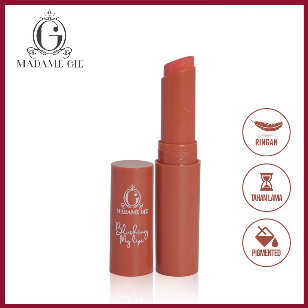 POKY - Madame Gie Blushing My Lips – MakeUp Tinted Lip Balm