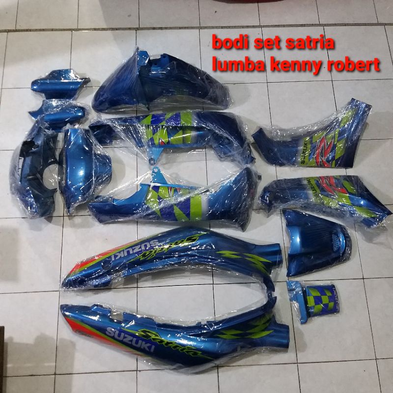 cover body set satria lumba 2 tak kenny robert