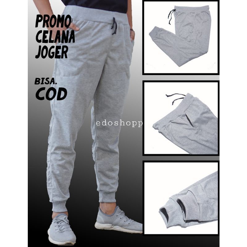 CELANA JOGER PRIA WANITA POLOS | CELANA TRAINING | CELANA PANJANG PRIA DAN WANITA