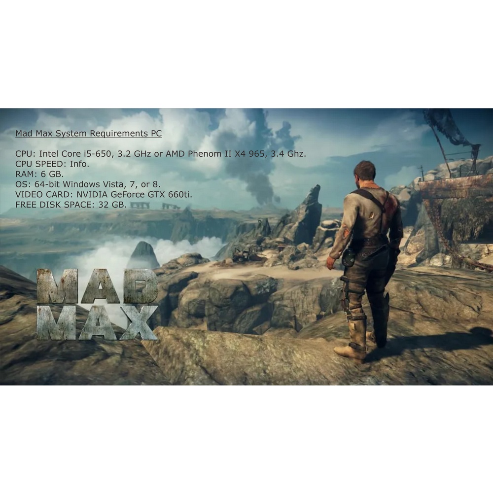 Game Mad Max v1.0.3.0 FitGirl Repack + All DLCs for Windows Only | Game PC Windows