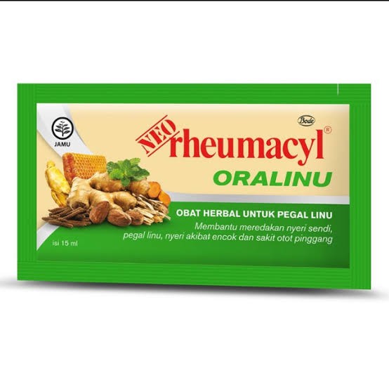 NEO rheumacyl Oralinu Pegal Linu Obat Herbal