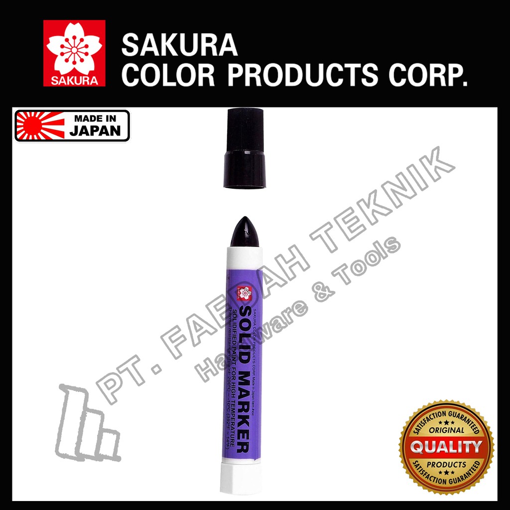 

Solid Marker Sakura XSC#49 Hitam Made in Japan