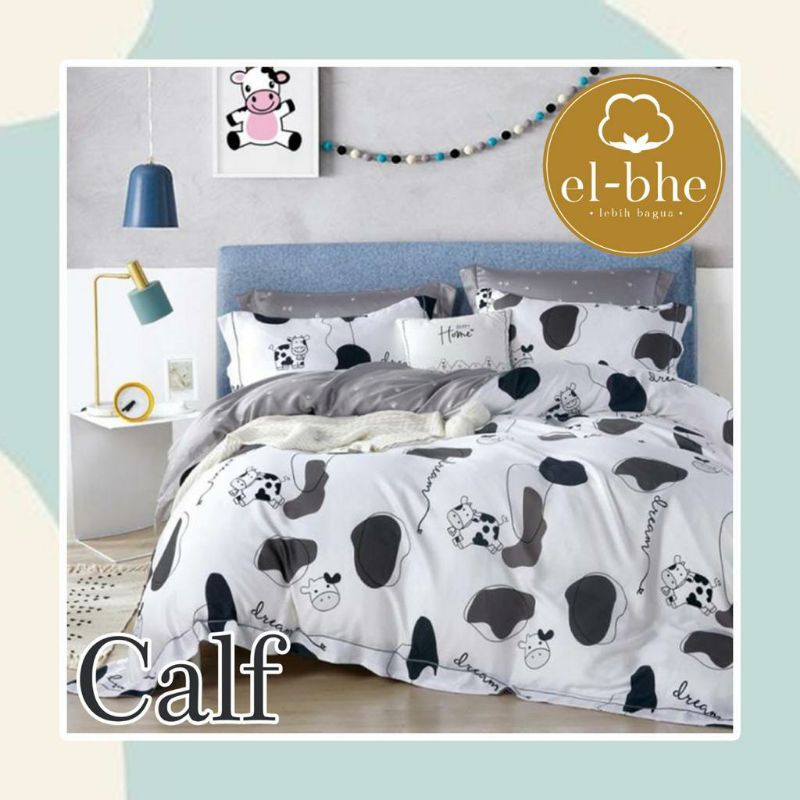bedcover set motif sapi