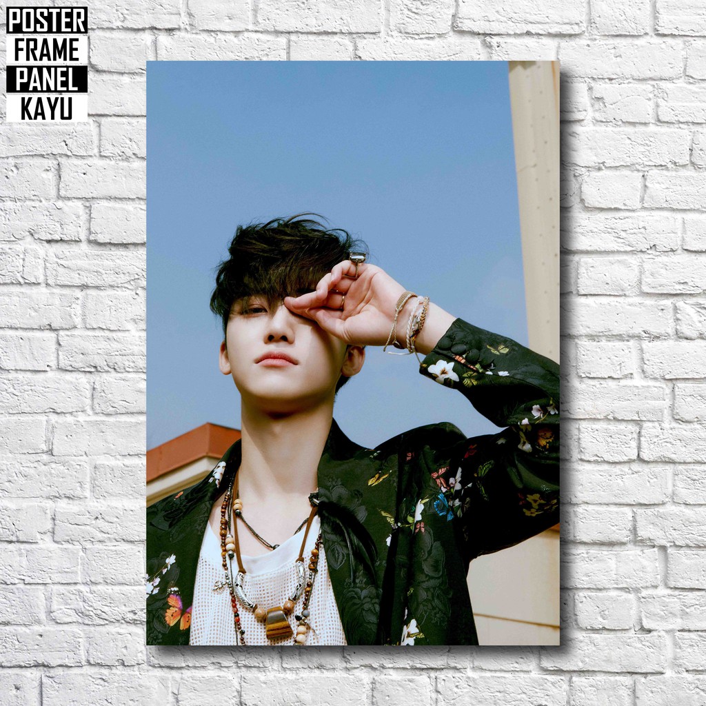 Poster NCT Dream Jaemin Chilling Jalapeno Frame Kayu Solid A4 JAE023