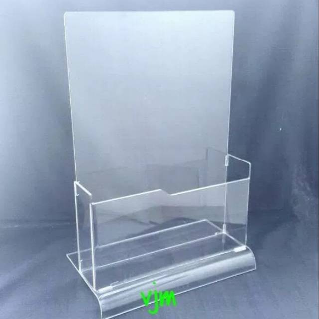 

Brosur holder a4 , signage display acrylic ,