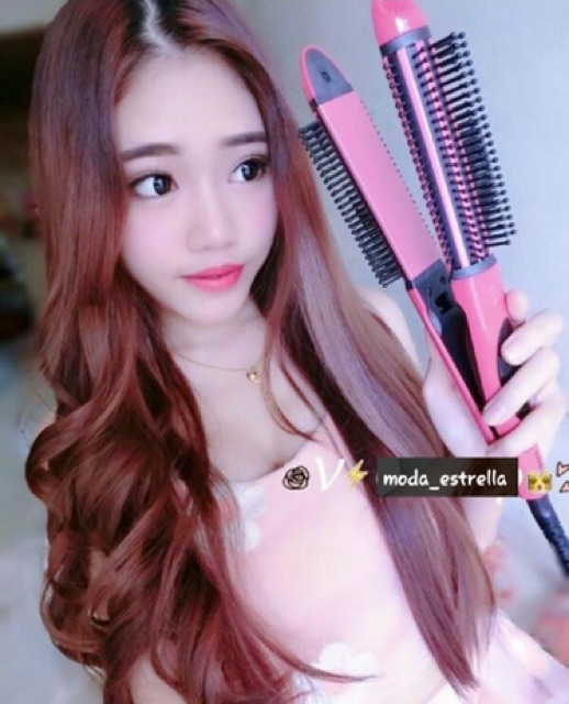 CATOK BRUSH 2in1 HAIR STRAIGHTENER MULTIFUNGSI /CATOK SISIR BRUSH TOURMALINE SOKANY / CATOK SISIR BRUSH STYLER / BRUSH IRON KOREA PROFESSIONAL / CATOK REPIT SISIR BLOW ELEKTRIK TOURMALINE/ BLOWER COMB NOVA / CATOK SISIR BLOW / CATOK CURLY BLOW KERITING /