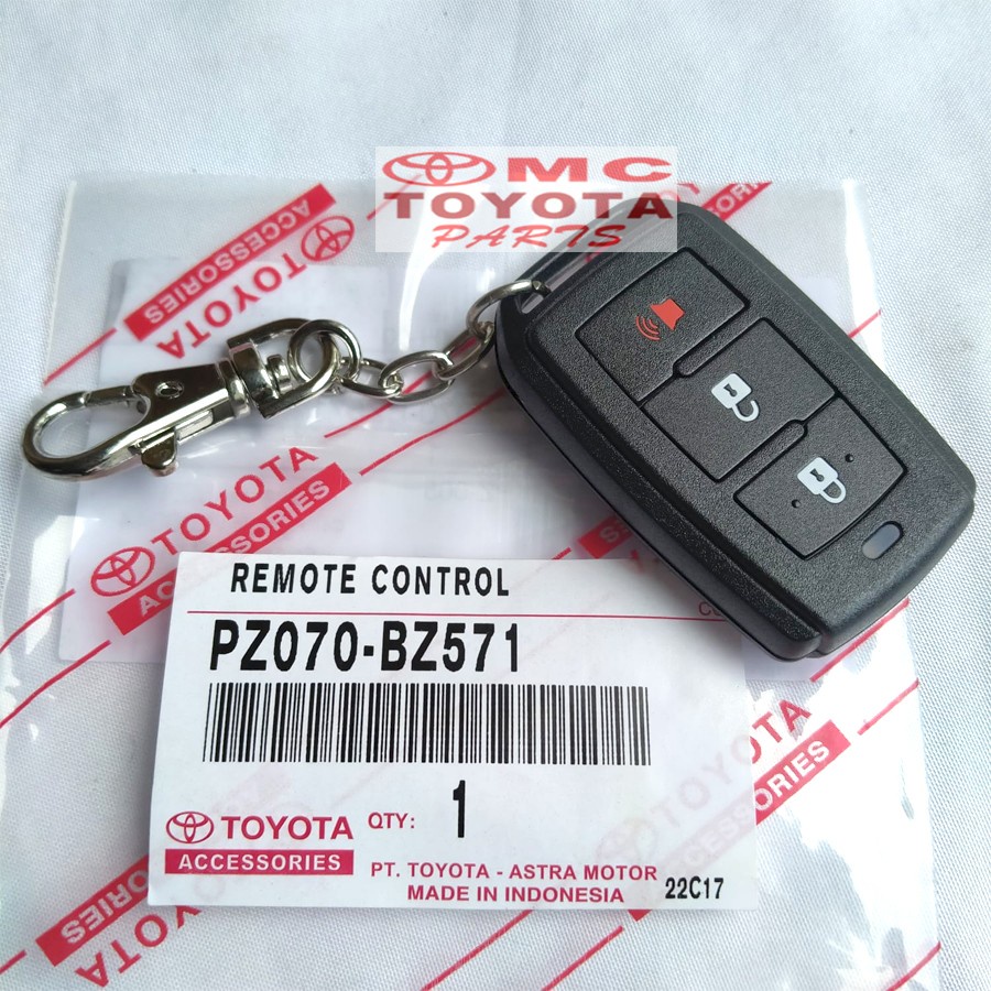 Remote Remot Alarm / Control Original All New Avanza Veloz PZ070-BZ571