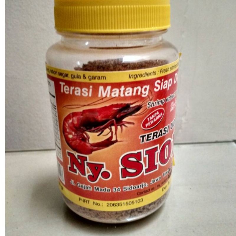 

Ny siok terasi matang halal certified