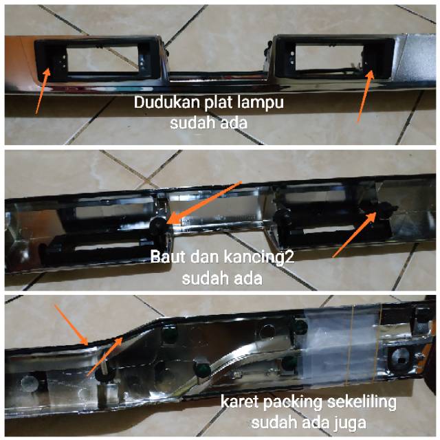 Trunklid innova model ganti