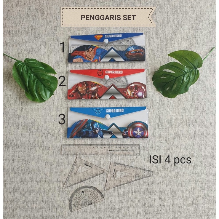 

DISKON 4454 PENGGARIS SET ISI 4 PCS