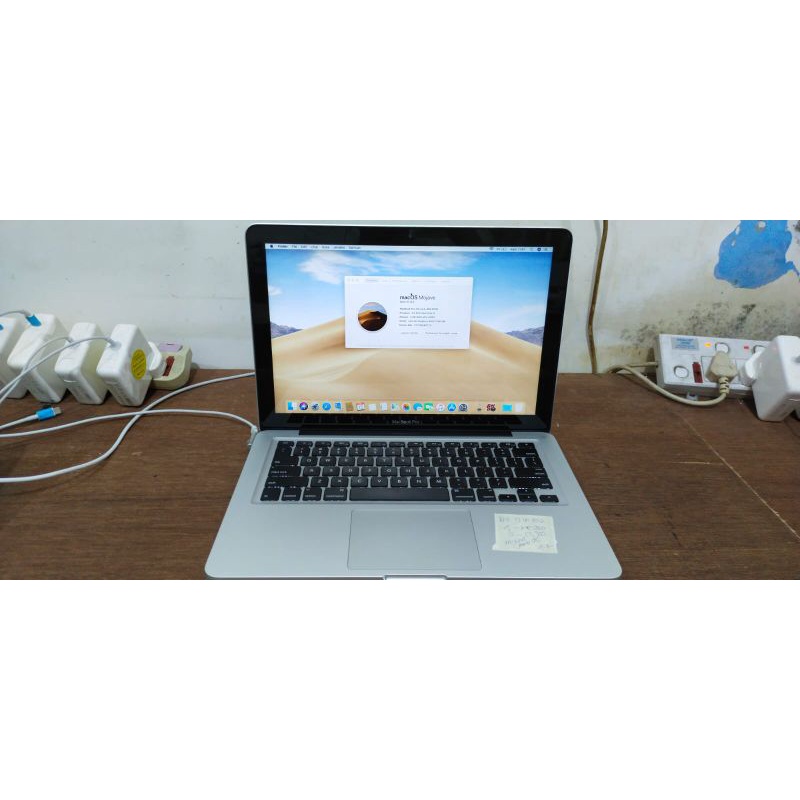 MACBOOK PRO 2012 OS MOJAVE MD101 13 IN RAM 4 ini GB 500gb hdd