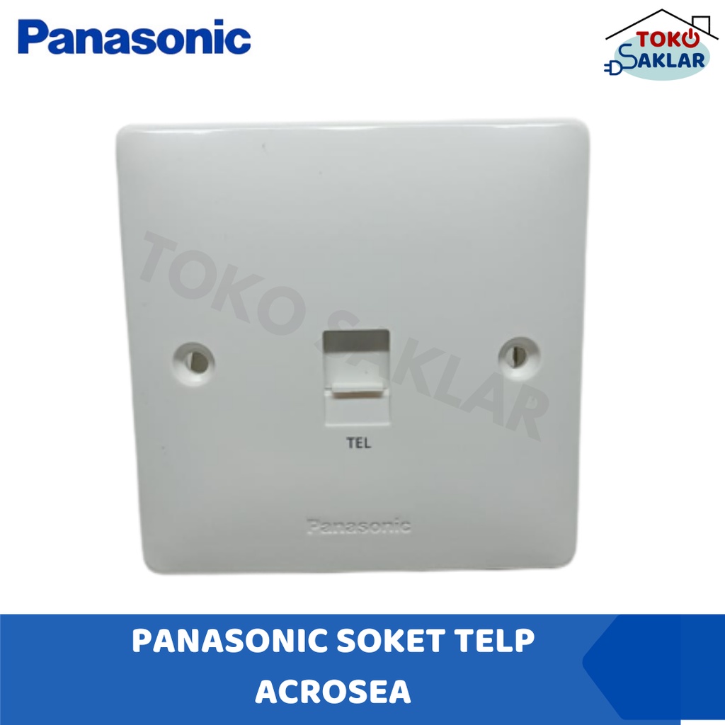 Panasonic Soket Telephone Inbow | Soket Telp Acrosea