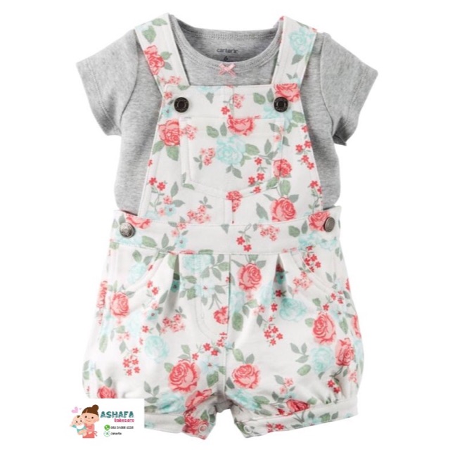 Baju Kodok dan Jumper Carters Rose Vintage