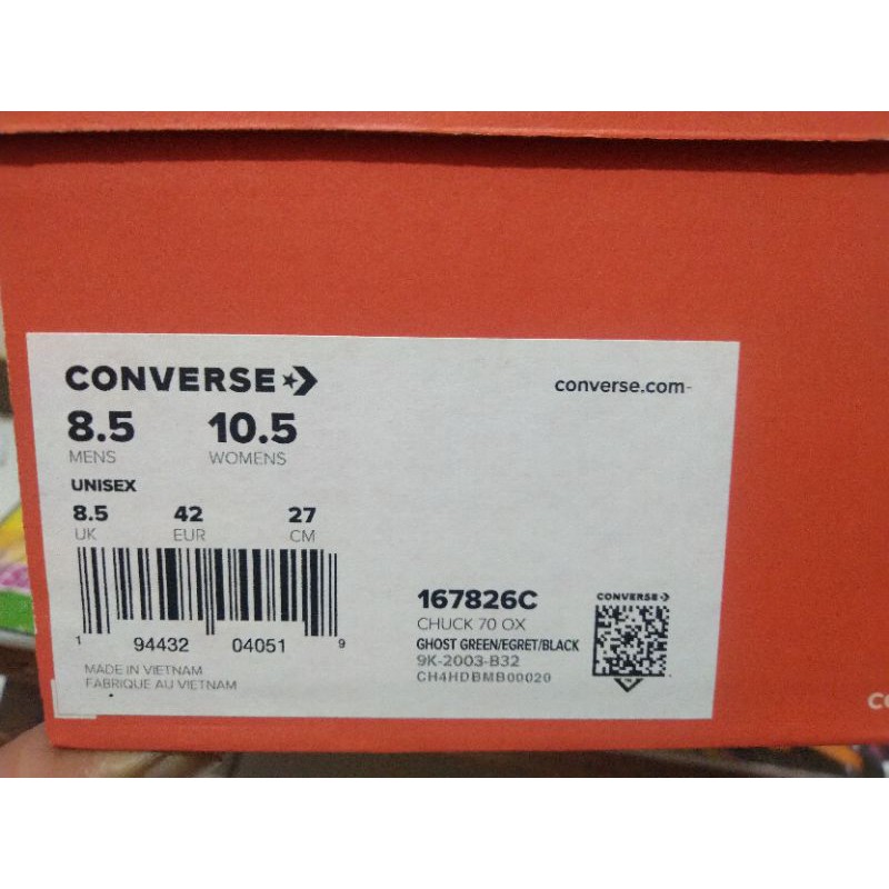 red and green converse