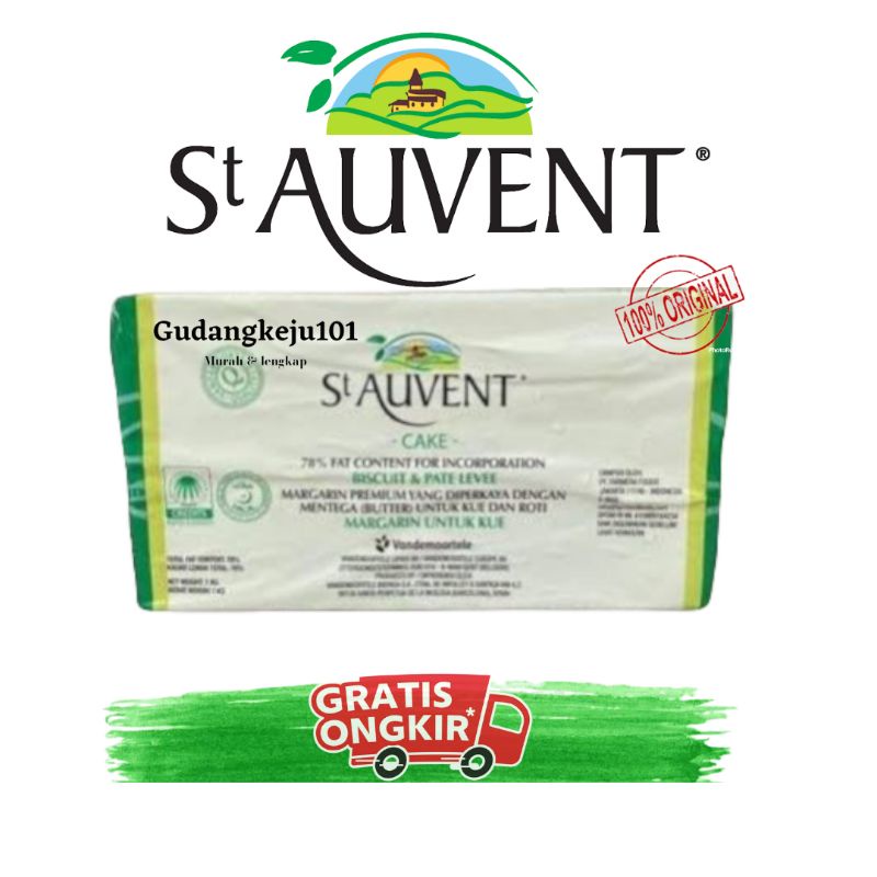 BUTTER MIX ST.AUVENT 1000GR (PREMIUM BUTTER SUPER WANGI)